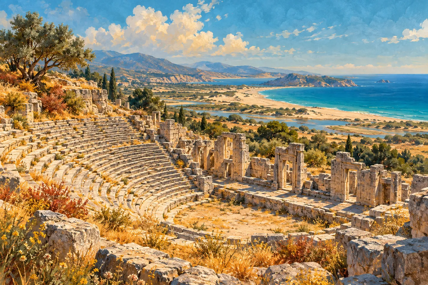 Kaş'tan Demre'ye kültür günü: Myra ve Andriake'nin iki ayrı dünyası